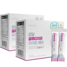글루타치온 화이트 에버 분말 저분자 어린 콜라겐 펩타이드 가루 스틱, 60g, 2개