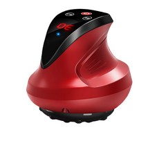 HY-STAR 健身之星 電動刮痧拔罐機 刮痧拔罐按摩三合一 六段吸力溫度調整 紅色輕巧款, 紅色(限時感恩回饋價)