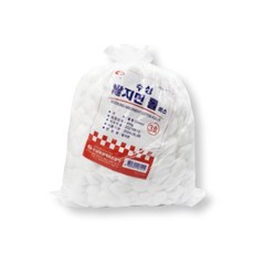 수성탈지면 볼형450g 슬라이스 코튼볼3호 치과솜 드레싱솜