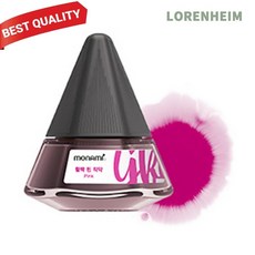 로렌하임 모나미 153 네오 만년필 병잉크 핑크 활짝핀작약 30ml 자연영감잉크