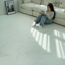 휴팡 12mm 비앙코마블 소프트폼 다용도 매트 층간소음 방지 거실 복도 아이방 베란다 바닥용 셀프시공 매트, 비앙코 마블