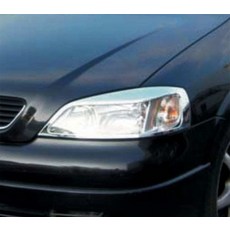 Opel Astra 1998-2004 鍍鉻車燈框 前燈框 大燈框 頭燈框, 1個