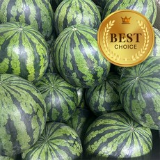 [굿이스] 당도선별 정품 고당도 겨울 하우스 수박, 1박스, 수박 6kg