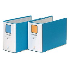 문구할인 문화산업 파이프바인더 100mm A5-홀간격 80mm군타입 b875-6, 청색(B875-6A)
