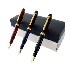 [플래티넘] 만년필 센츄리 금장, F샤르트르블루