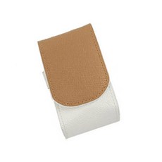 엔포유 골프 공 가죽 케이스 볼 주머니 국내제작, 브라운, 1개