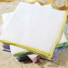 친환경 아기 신생아 순면 가제손수건 10장 거즈 손수건 어린이집 유치원 수건 출산준비물 무형광 면보