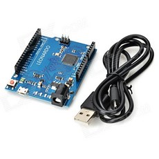 Arduino Leonardo R3 副廠開發板 ATmega32u4原廠晶片 通過美國FCC認證 附傳輸線, 含稅（打統編請備註）, 含稅（打統編請備註）