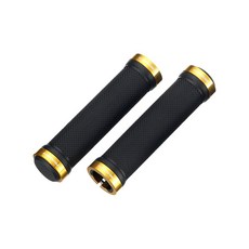 CRODER LOG 130 mm 登山車握把 橡膠車握把 鋁製鎖緊環, 1個, 金色