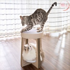 랄라온 고양이스크래쳐의자 캣스크래치