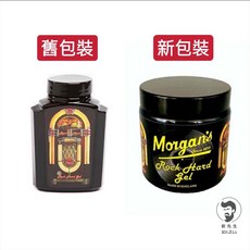 Morgan's Rock Hard Gel - 俐落造型, 1個, 單瓶（送扁梳）液態式髮膠