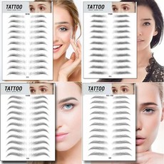 fancyon 세트구성 눈썹 타투 스티커 셀프 눈썹 문신 방수, 2개, E11