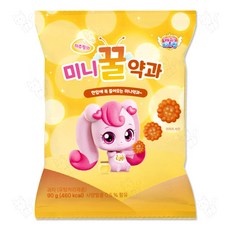 캐치티니핑 하츄핑 미니 꿀약과, 1개, 90g