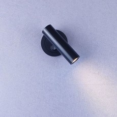 침대 벽등 독서등 조명 실내 인테리어 LED 복도, 무광 블랙 스위치
