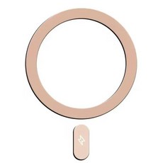 아이폰16 15 14 휴대폰 라이트닝 맥세이프 무선 차량용 충전기 스티커용 맥세이프 마그네틱 플레이트 링 메탈 스티커 5-1개, [16] 1 Gold