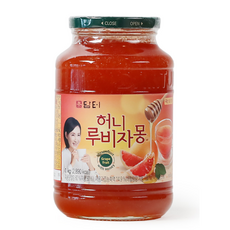 담터 허니 루비자몽, 1kg, 1개입, 2개