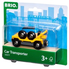 BRIO 월드 33577 자동차 운송 기차 세트 2개입 3세 이상