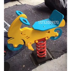 놀이터 흔들말 캠핑장 A(디자인 팬션 작은 사진참조) 동물 시소 캐릭터, 1개, R. 오토바이 3