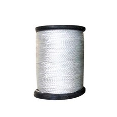 가죽 재봉 실 DIY 손잡이 캔버스 텐트 수리 도구 나일론 신발 실 퀼팅 용품 0.6mm 50m, 2) WHITE, 1개