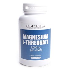 DR. MERCOLA L-蘇糖酸鎂 2000mg 膠囊, 120顆, 1罐