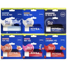 니베아 립케어 립밤, 체리 샤인, 4.8g, 2개 체리 샤인, 4.8g, 2개