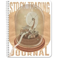 북팩토리 주식 거래 일지주식 거래자 기록장 와이어오 100페이지 8.5인치 x 11인치 미국산, 북팩토리 주식 거래 일지주식 거래자 기록장 와이어오 1