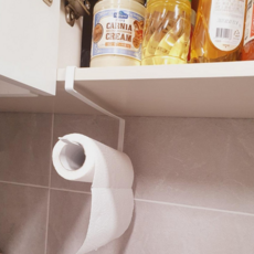 다용도 무타공 키친타올걸이 행주 싱크대 키친타올걸이 주방 정리 철제 수납