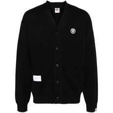 에이프바이베이프 로고 패치 가디건