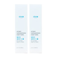 애터미 생모단수 200ml 2개 세트 + 휴대용 미니물티슈 증정