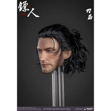 非玩玩具 鏢人 刀馬植髮版 1/12 比例可動人偶, 1個