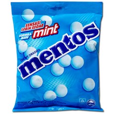 멘토스 민트 135g/사무실간식 당충전 과자 스낵 쿠키 파이, 135g, 1개