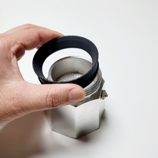 티어원 도징링 모카포트 도징툴 3D 도징링, 1개, (모카 익스프레스4컵 호환) 3D도징링