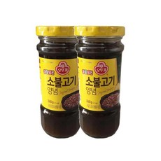 오뚜기 소불고기양념 480g 2개, 1세트