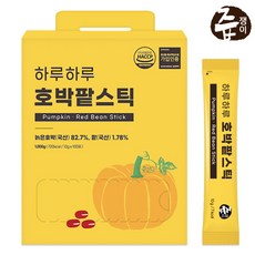 [즙쟁이] 하루하루 호박팥스틱 100포, 1박스, 1kg