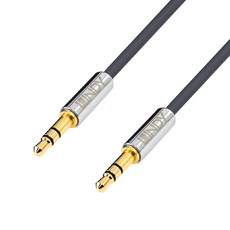 LINDY 3.5mm 立體音源線 公對公 24k鍍金接頭, 35320, 1個