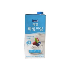 매일 냉장 휘핑크림 35% 1L, 1개