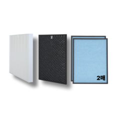 버즈필터 AC-08XH10FW 쿠쿠 X툴 국내제조 H13등급 ACFS-X12M 호환용 필터 구성 세트, 1개, 쿠쿠 헤파1개+탈취1개+기능성2개