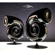 沐耳 Sumoruraito 3D列印迷你鸚鵡螺箱體揚聲器 (TB W3-2141搭載) 音質清晰 桌面擺設, 1個