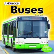 Buses: A 4D Book Paperback, Pebble Books