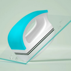 수족관 자석 청소기 자석식 스크래퍼 이끼 어항 유리 청소기 제거 용품 양면, 소형