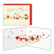 Snoopy 史努比 燙金立體卡片 感謝卡 日本原裝進口 正版, 1個