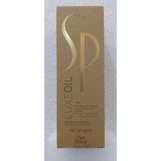 意坊美妝 WELLA SP 威娜 深層滋養 恢復光澤 輕盈不黏膩 全天候保濕 減少毛躁分叉 強韌秀髮 抵抗紫外線, 1件, 金純全效金油100ml-2027/04