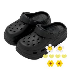 우드피카 미끄럼방지 에어 무중력 키높이 쿠션 샌들 슬리퍼 족저근막 신발 2컬러