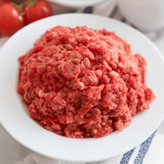 국내산 한우 다짐육 저지방 업소용 다진고기 이유식 라구소스 떡갈비 미트볼 1k 진공포장 [원산지:국산], 1개, 500g