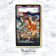 KAMI KAMI 噴火龍v 擴散式卡殼, 1個, Psa專用(不含卡),殼要紅色