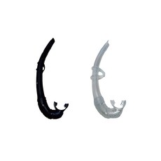 潛水呼吸管 呼吸管 氧氣管 自由潛水呼吸管 直通呼吸管 浮潛呼吸管 正浮力呼吸管 軟式呼吸管, 黑色