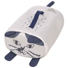 kUSUgURU JAPAN 日本眼鏡貓 Matilda-san系列 圓柱立體造型萬用收納 30 x 21.4 x 14.7cm L號, KJB2302011, 1個