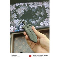 鋯合金 石紋 湖光劍 段落推牌 機械 棘輪 轉子 送木盒, 如圖所示, 1個
