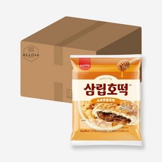 삼립 간식 빵 소보루 꿀 호떡, 24개, 100g