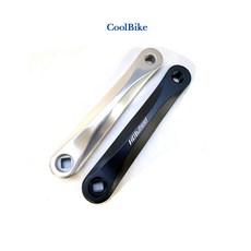 자전거크랭크 크랭크암 알로이재질 170mm 마름모타입, 실버-170mm, 1개